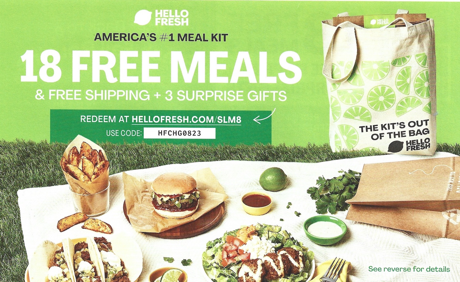 Chicago Exclusive Offers Coupons Mailer August 2023 Hello Fresh 18 Free Meals Free Shipping Promo Code