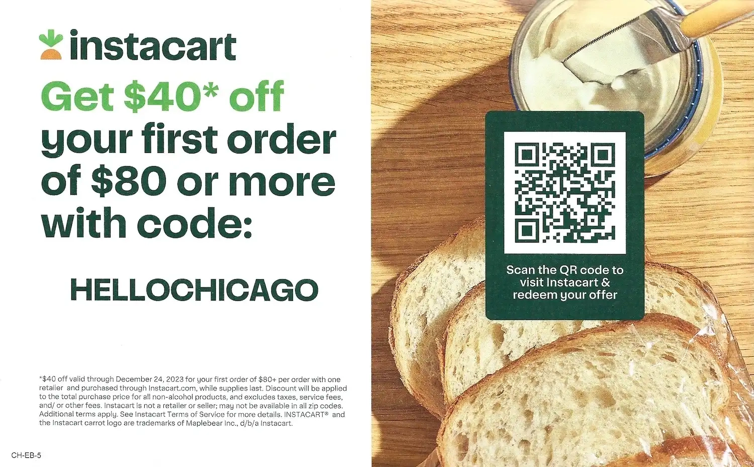 Chicago Exclusive Offers Coupons Mailer November 2023 Instacart