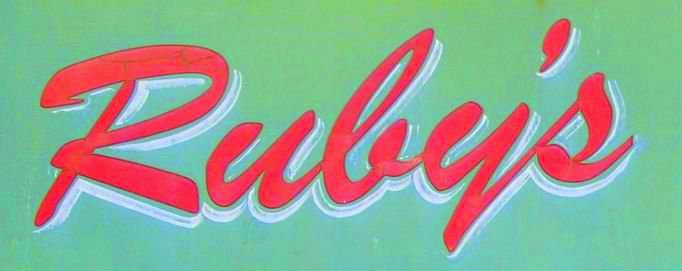 Ruby's Fast Food Chicago Logo