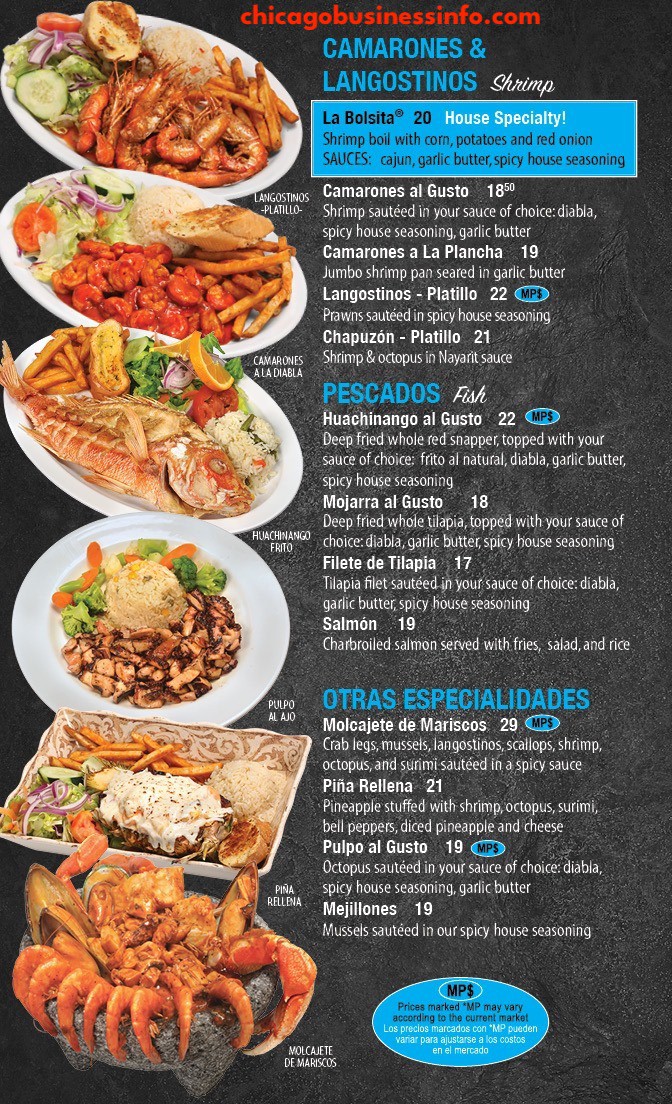 Mariscos El Barbas Chicago Menu 5