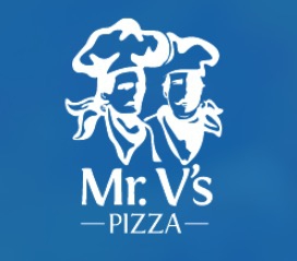 Mr. V's Pizza Chicago Logo