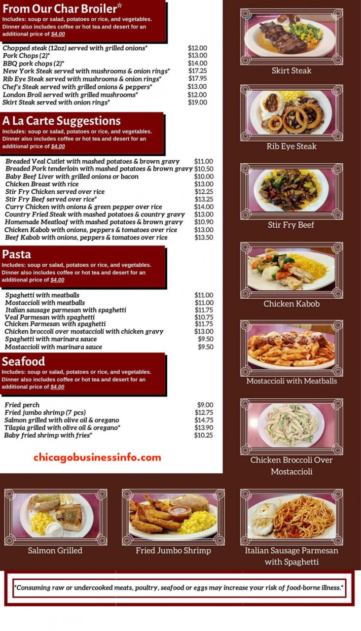 Lucky Grill Milwaukee Ave Chicago Menu 6