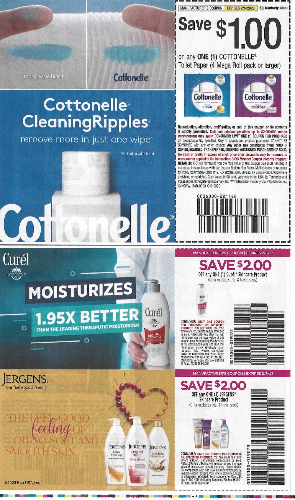 Chicago Tribune Smart Source Coupons January 08 2023 Cottonelle