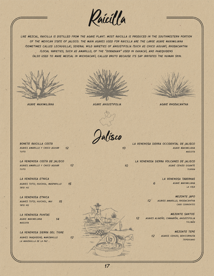 Estereo Chicago Spirits Menu 12