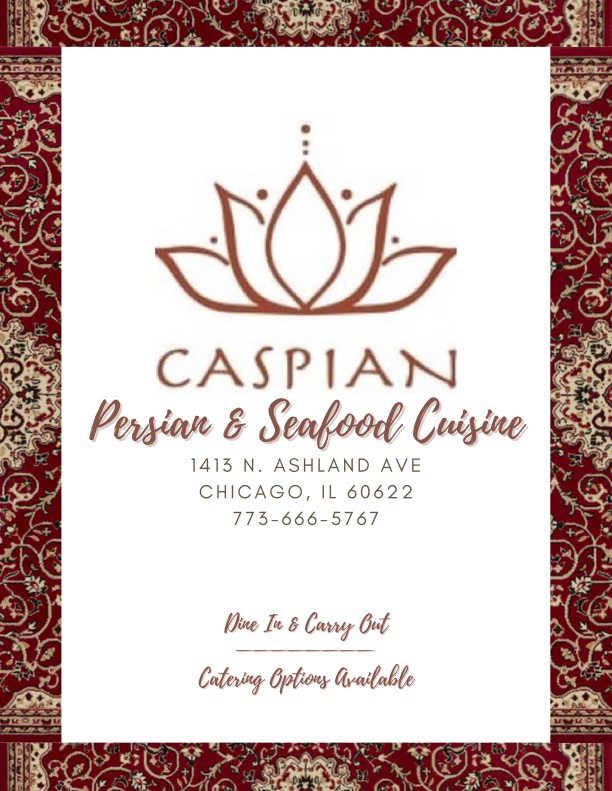 Caspian Kabab Chicago Menu 1