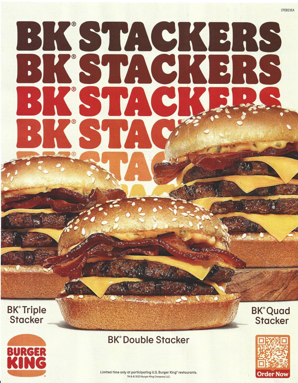 Burger King Coupons Insert - Expires April 30 2023 1
