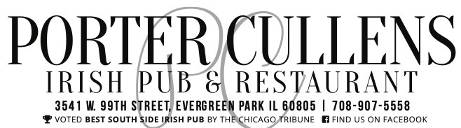 Porter Cullens Irish Pub Evergreen Park Logo