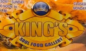 King Soul Food Gallery Chicago Logo