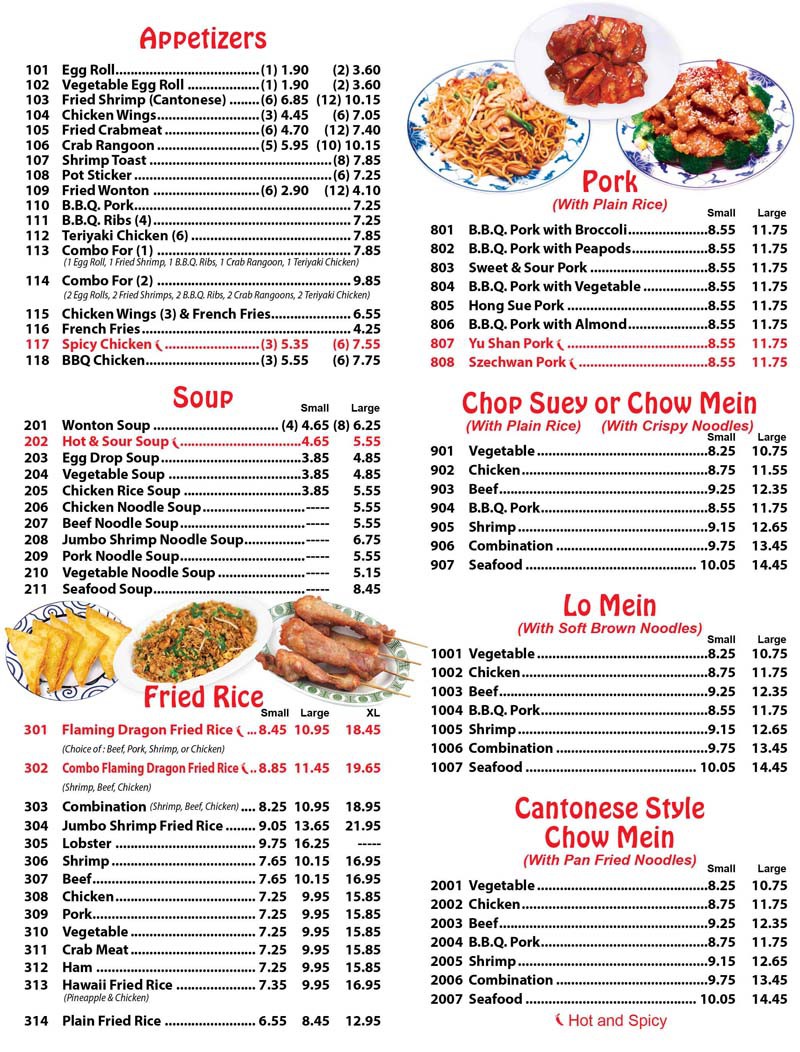See Thru Chinese Kitchen 5609 Division Chicago Menu 1