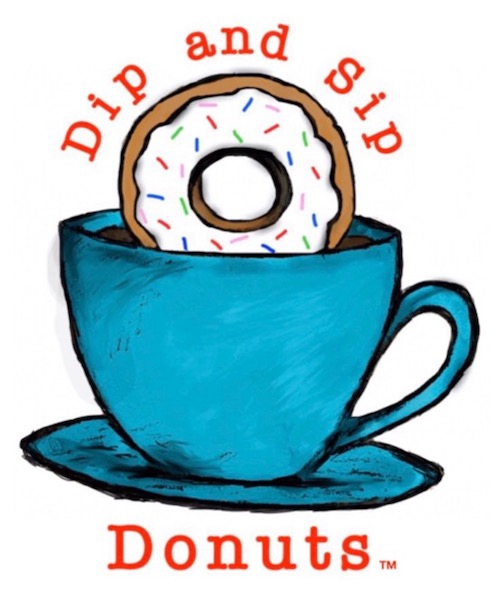 Dip And Sip Donuts Chicago Logo