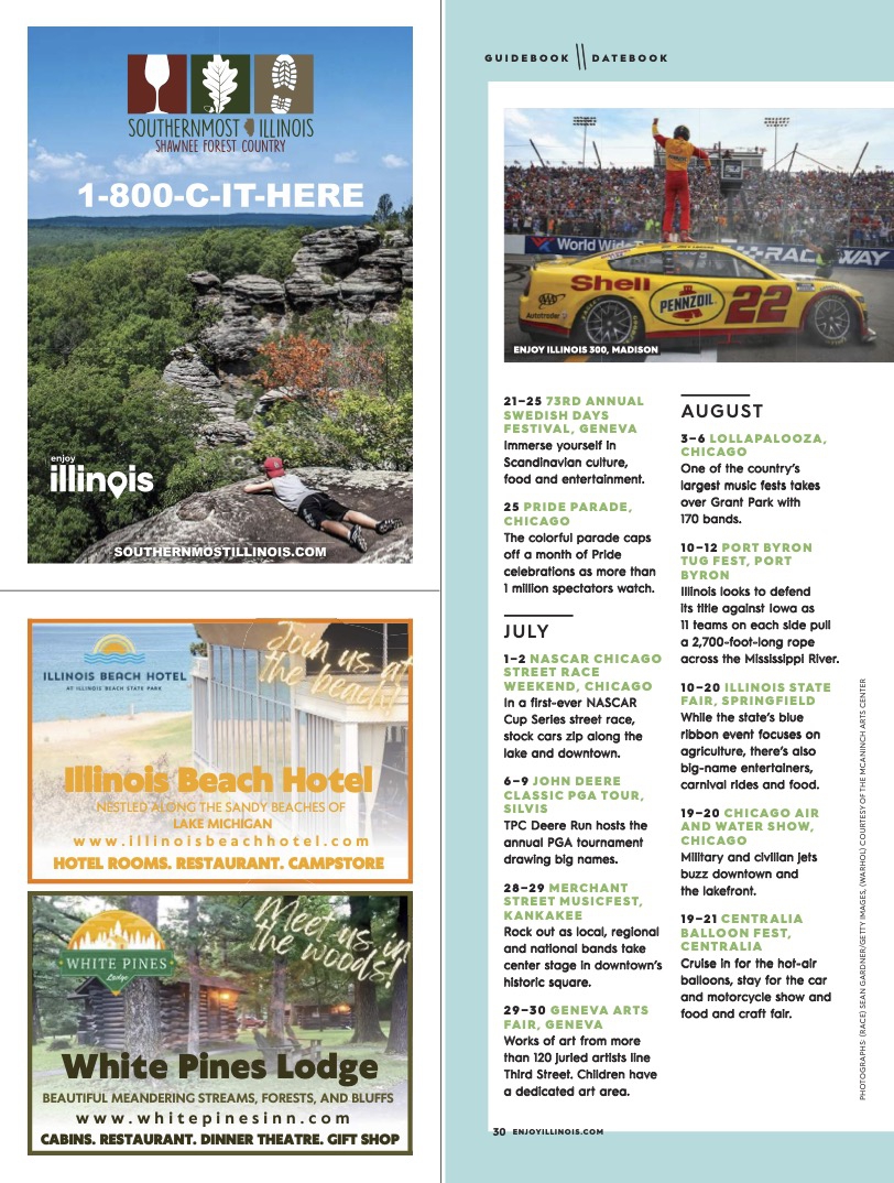 Enjoy Illinois Magazine Spring Summer 2023 Issue Page 32