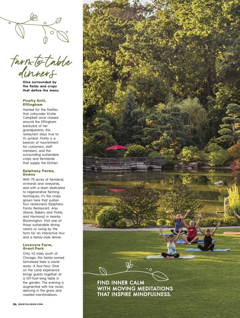 Enjoy Illinois Magazine Spring Summer 2023 Issue Page 56