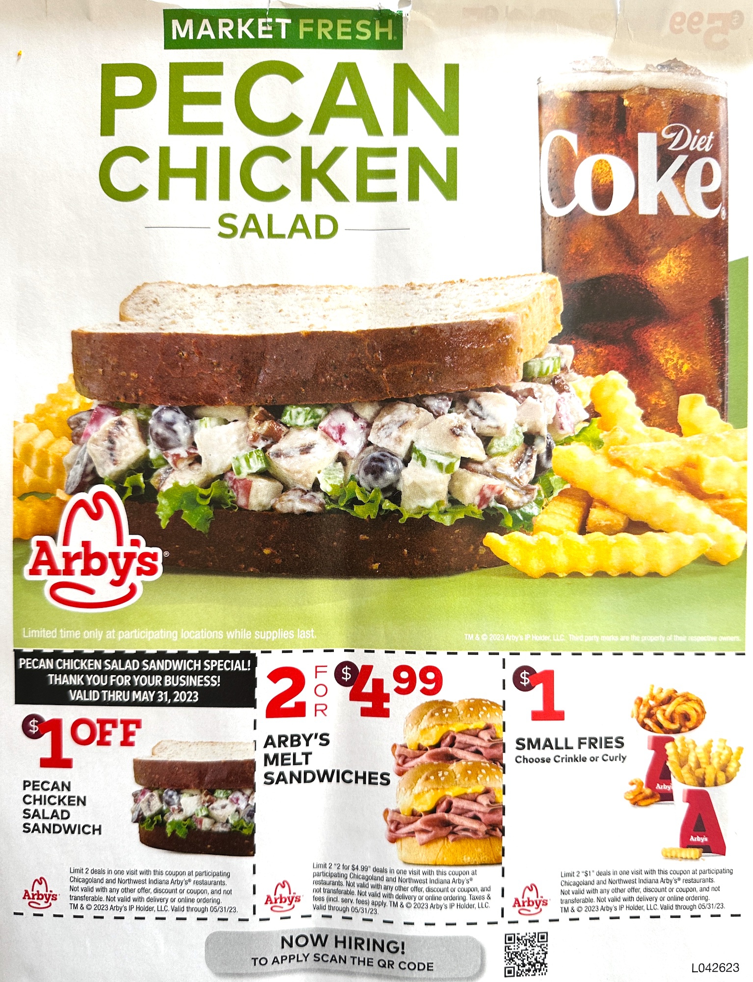 Arby's Printable Coupons (Illinois) - Expires May 31 2023