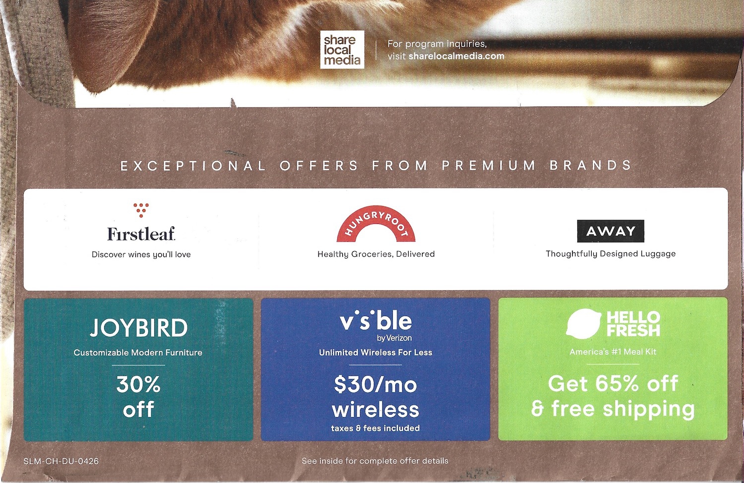 Chicago Exclusive Offers Coupons Mailer - May 2023