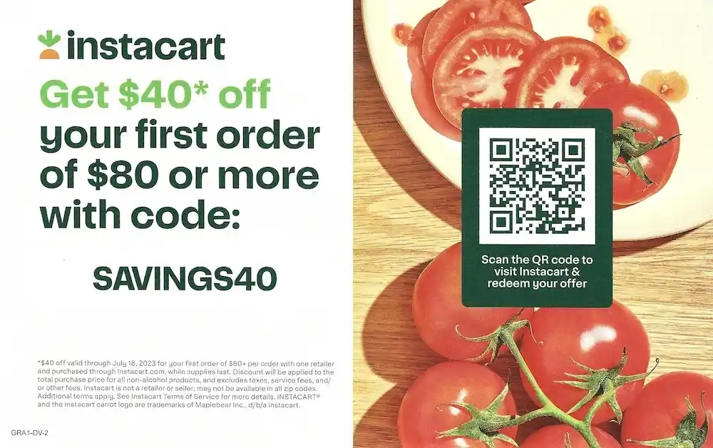 Chicago Exclusive Offers Coupons Mailer May 2023 Instacart