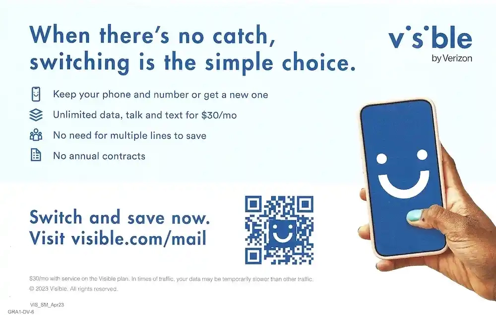 Chicago Exclusive Offers Coupons Mailer May 2023 Visible By Verizon