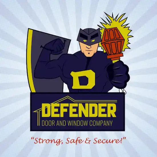 Defender Steel Door & Window Company Chicago Logo