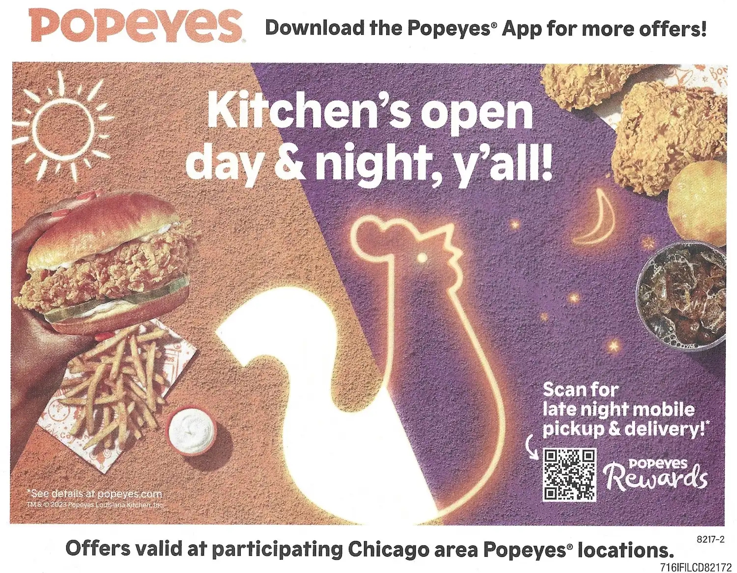 Popeye's Chicago Coupons - Expires 10/01/2023