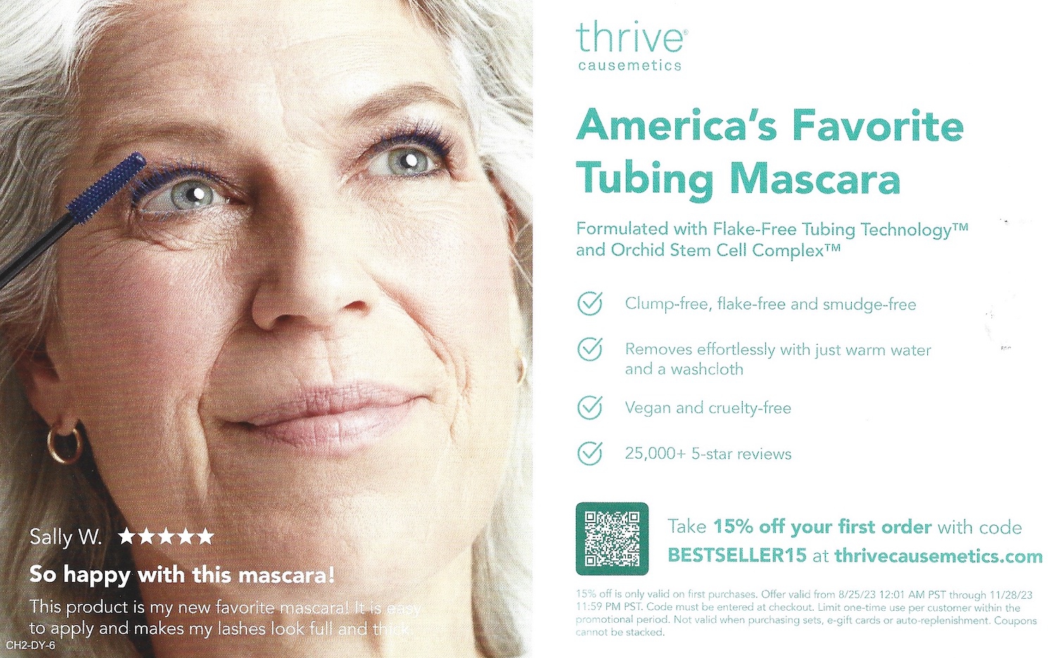 Chicago Exclusive Offers Coupons Mailer August 2023 Thrive 15% Off First Order