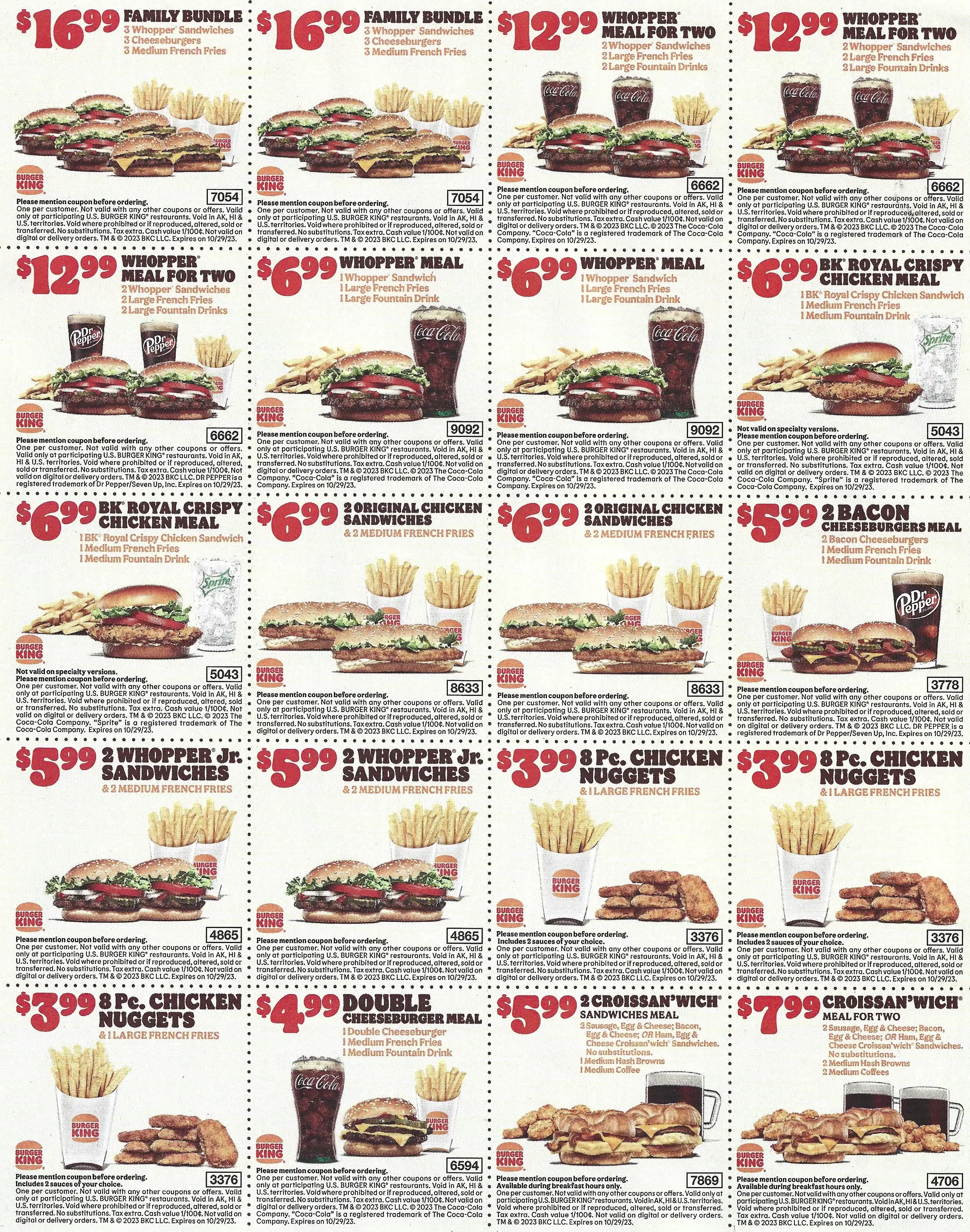 Burger King Coupons January 2024