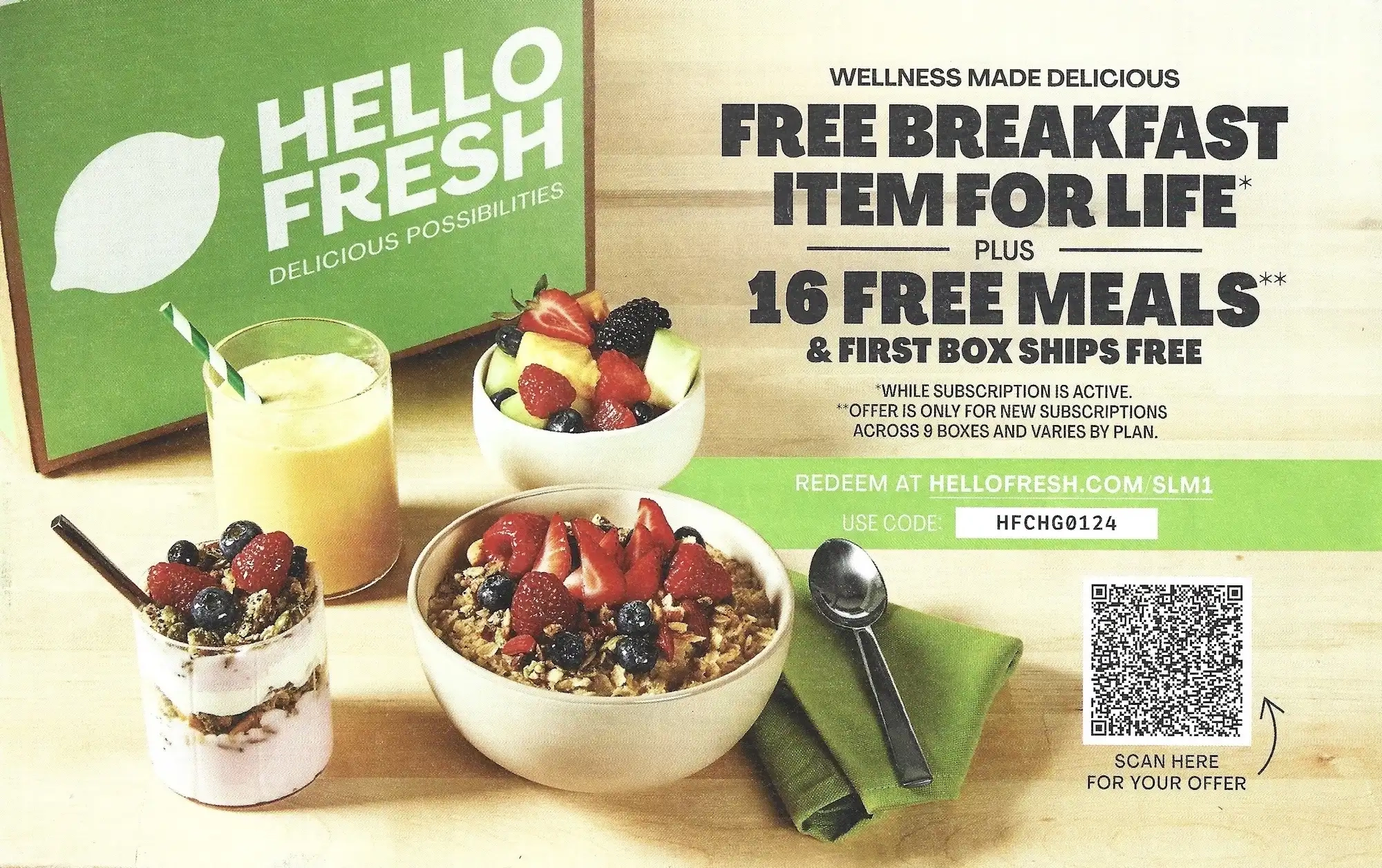 Chicago Exclusive Offers Coupons Mailer January 2024 Hello Fresh Promotion