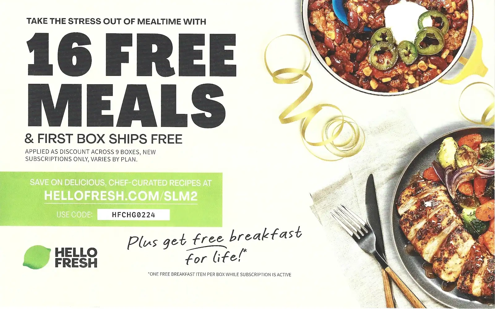 Chicago Exclusive Offers Coupons Mailer January 2024 Hello Fresh