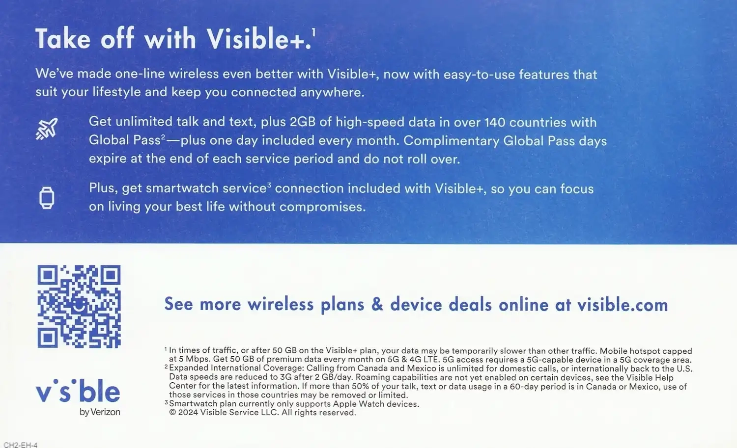 Chicago Exclusive Offers Coupons Mailer - May 2024 Visible By Verizon