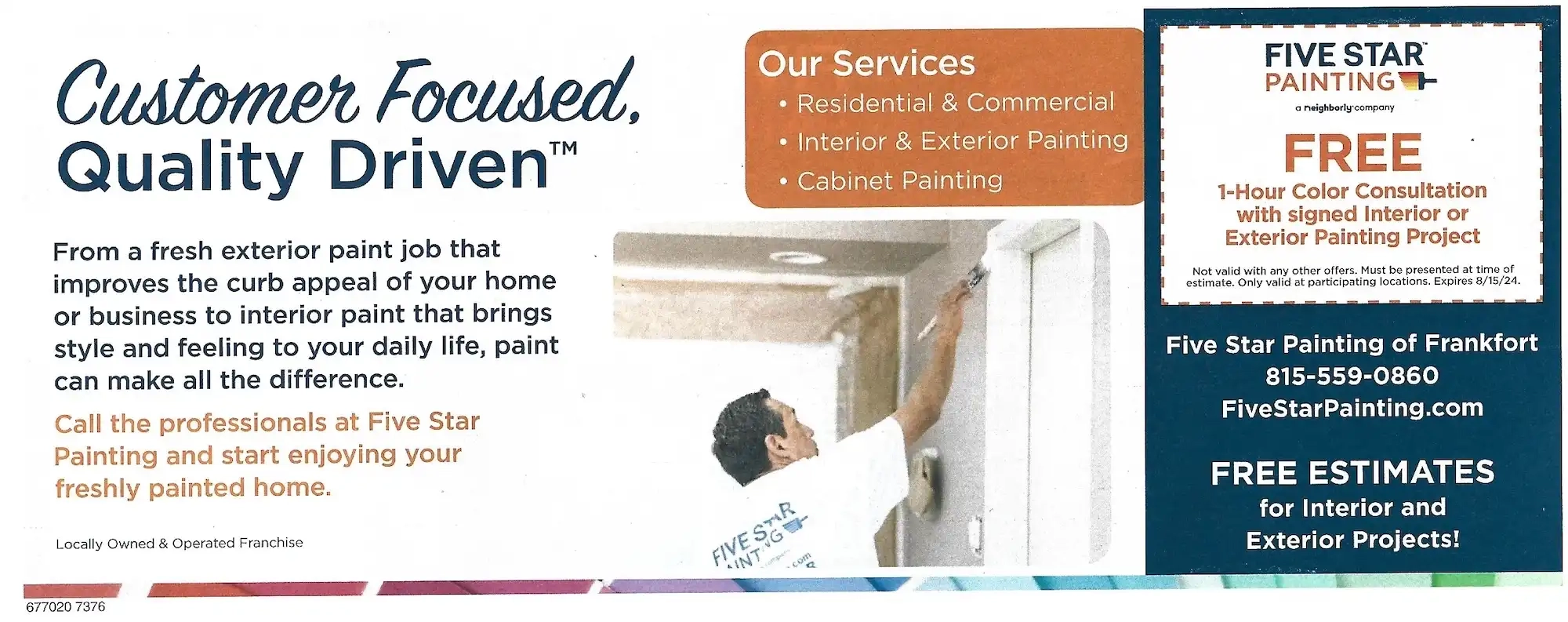 Valpak Mailer Coupons Chicago July 2024 Five Star Painting