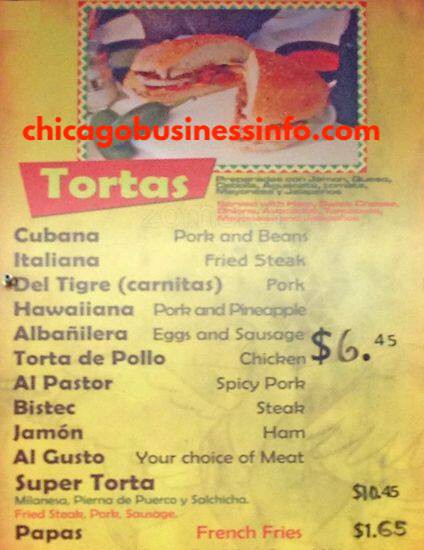 El patroncito taqueria chicago menu 3