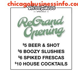 Three house chicago specials menu
