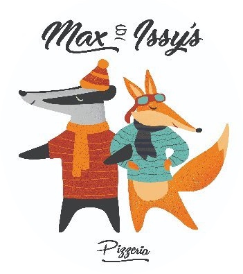 Max and Issy's Pizzeria Logo