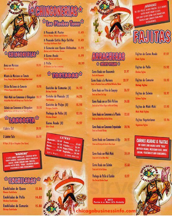 EL Barco Chicago Menu 3