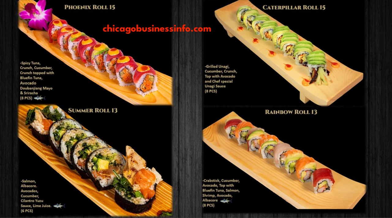 Sushi Payce Chicago All You Can Eat Specials Rolls Menu 3