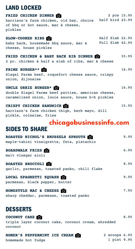 Quality Crab And Oyster Bar Chicago All Day Menu 3