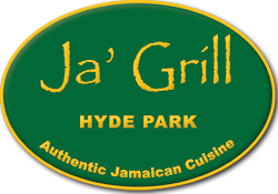 Ja' Grill Ogden Commons Jamaican Chicago Logo