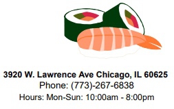 Lawrence Fish Market (Sushi) Chicago Logo